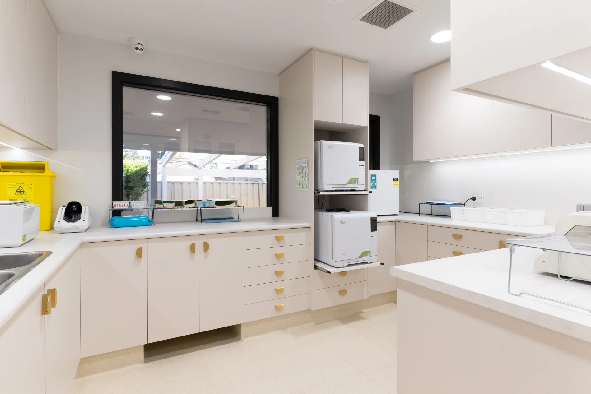 Preparation room in a Denfinity-connected clinic