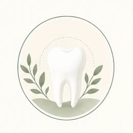 Illustration representing advanced oral health