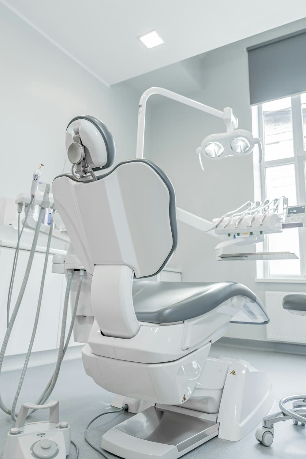 Bright, modern dental treatment room